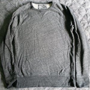 H&M - BASIC - LONG-SLEEVE SWEATSHIRT - GRAY